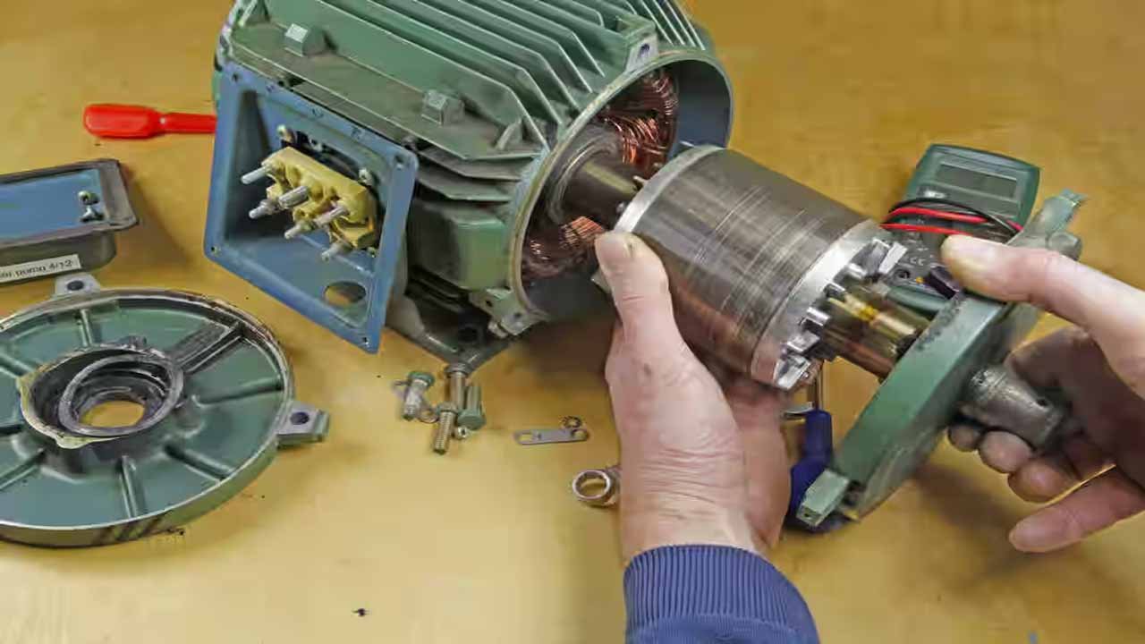 Single Phase Motor Repair