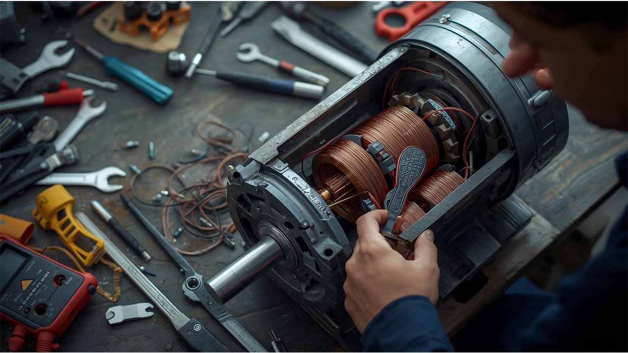 Three Phase Motor Repair